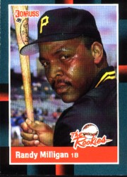 1988 Donruss Rookies Baseball Cards    032      Randy Milligan XRC*